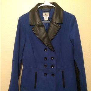 Worthington Royal Blue Pea Coat